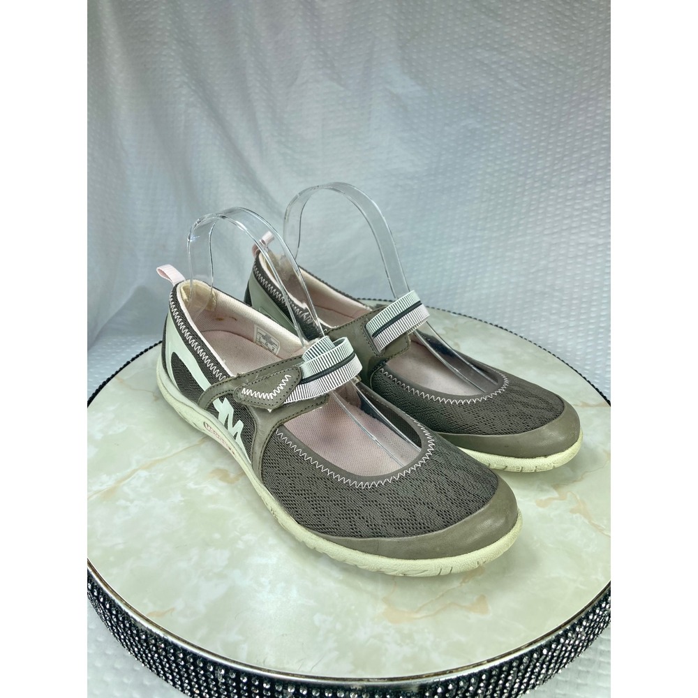 Merrell Falcon Mary Jane Slip On Shoes Women 9 Brown Comfy Outdoor Hiking Trail